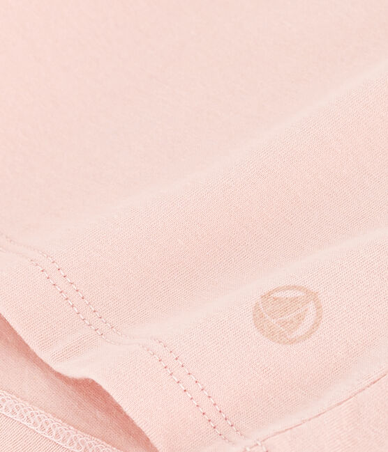 T-shirt LE DROIT girocollo in cotone Donna rosa SALINE