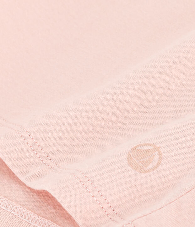 T-shirt LE DROIT girocollo in cotone Donna rosa