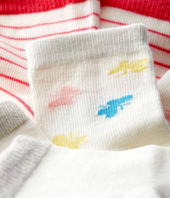Set di 3 paia di calzini bebè bambina variante 1