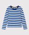 T-shirt LE DROIT girocollo in cotone Donna NEWBLEU/ MASTOC