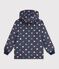 Cerata con stampa a cuori bambino blu/multicolore