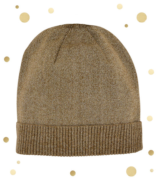 cappello dorato per donna marrone BRINDILLE/giallo DORE