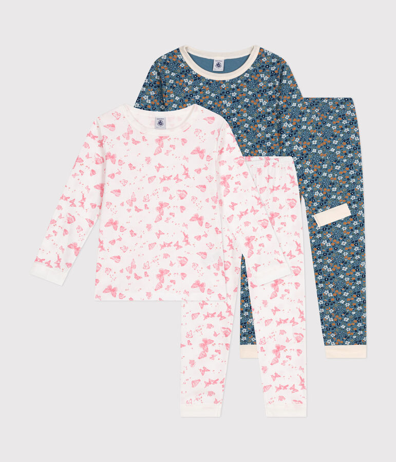 Set di 2 pigiami in cotone bambino multicolore