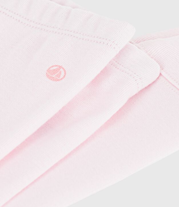 Leggings in cotone tinta unita neonato BARELY