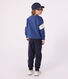 Joggers in cotone tinta unita bambina