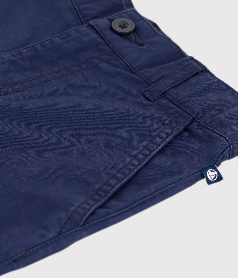 Pantaloni chino bambino blu