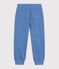Joggers in cotone bambino blu