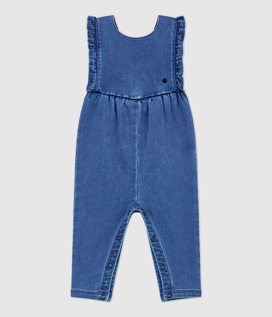 Tutina in denim bebè. blu JEAN