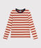 T-shirt LE DROIT girocollo in cotone Donna FAMEUX/ AVALANCHE