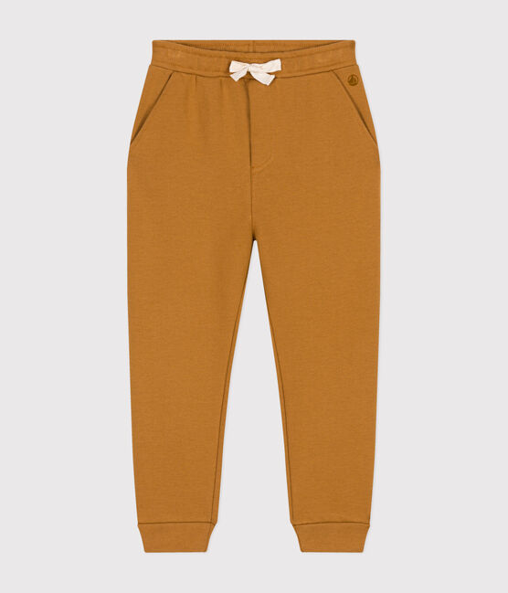 Pantaloni joggers bambino marrone CUIVRE