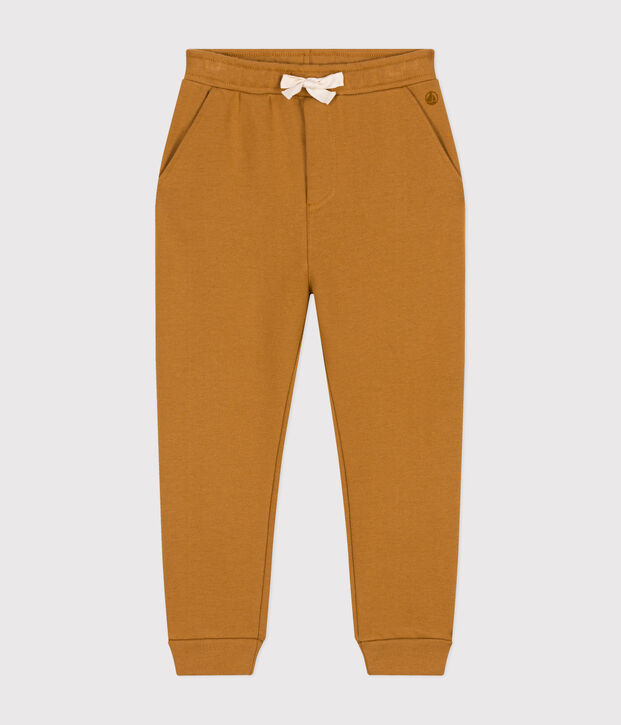 Pantaloni joggers bambino marrone