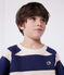 Felpa bambino unisex in cotone a righe blu MEDIEVAL/ AVALANCHE