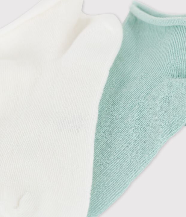 Confezione da 2 paia di calzini bambina multicolore