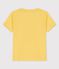 T-shirt  maniche corte in cotone bambino giallo ORGE