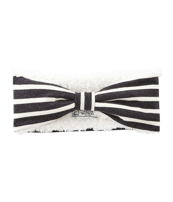 Fascia calda donna nero CITY/beige COQUILLE