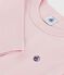 T-shirt a maniche lunghe in cotone tinta unita bambino rosa JOLI