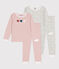 Set di 2 pigiami in cotone bambino variante 1