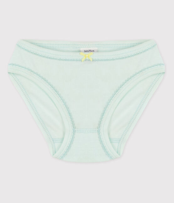 La mutandina in cotone per bambina blu HAITI