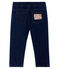 Pantaloni in maglia effetto denim per neonati blu JEAN