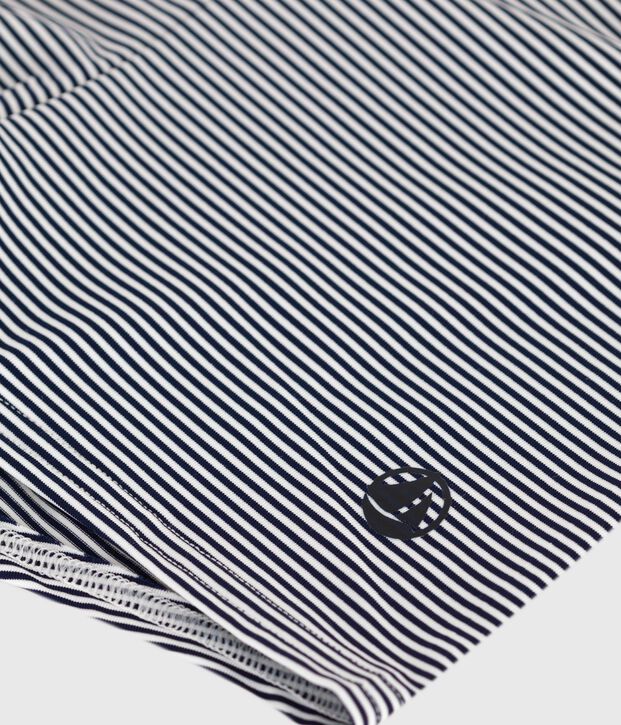 Costume da bagno iconico bambino blu/bianco