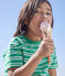 T-shirt a righe in jersey bambino PRADO/ AVALANCHE
