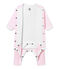 Bodygiama®per bebé unisex rosa VIENNE/bianco ECUME