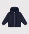 Giacca a vento con pile bambino blu SMOKING