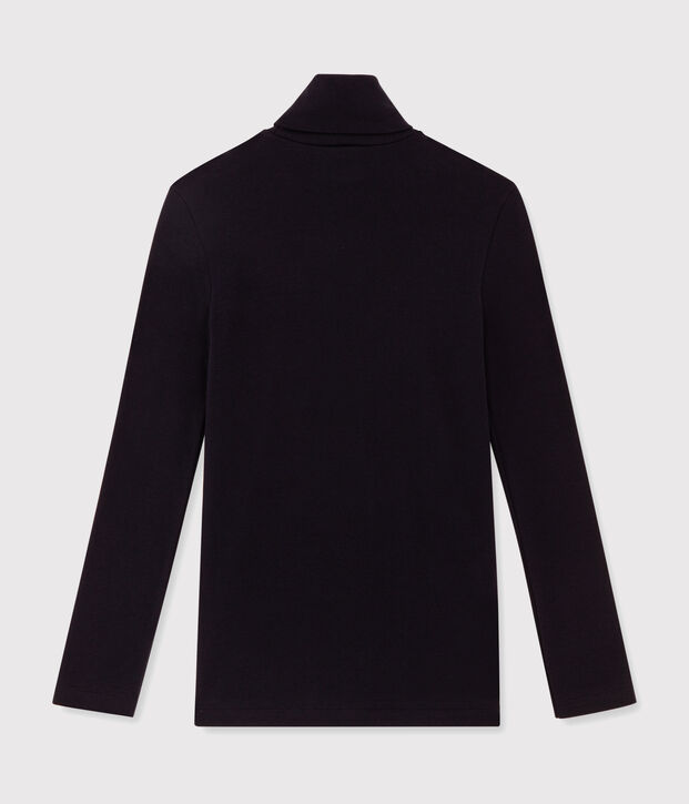 Dolcevita iconico in cotone Donna blu