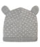 Cappello foderato in pile per bebé unisex grigio SUBWAY/bianco MARSHMALLOW