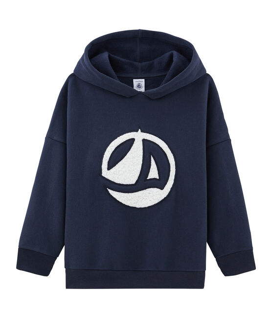 Felpa bambino unisex blu SMOKING