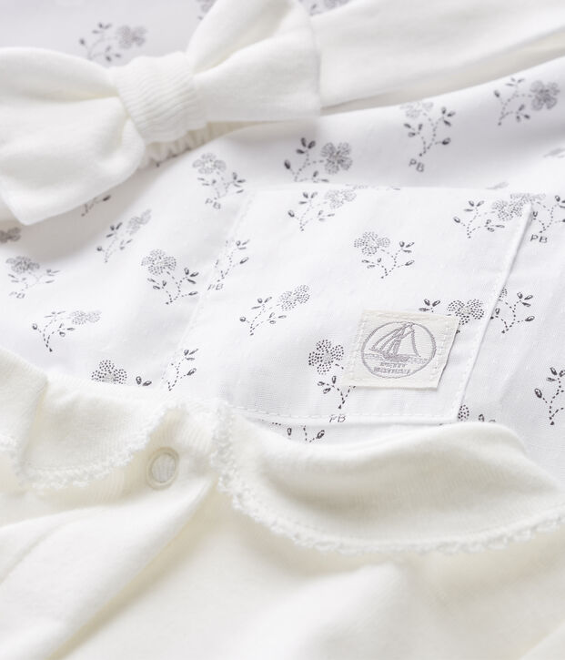 Completo 3 pezzi da cerimonia beb&egrave; femmina multicolore