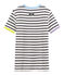 T-shirt iconica donna bianco/blu