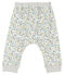 Pantalone bebè maschio in molleton leggero bianco MARSHMALLOW/bianco MULTICO