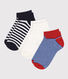 3 PAIA DI CALZE PER BAMBINI IN COTONE A RIGHE