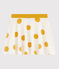 Gonna in maglia bambina bianco MARSHMALLOW/giallo BOUDOR