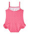 Costume da bagno bebé bambina a pois rosa PETUNIA/bianco MARSHMALLO