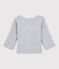 Cardigan bebè in tricot di cotone biologico grigio POUSSIERE CHINE