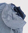 Giacca a vento 3 in 1 riciclata Donna blu SMOKING/bianco MARSHMALLOW