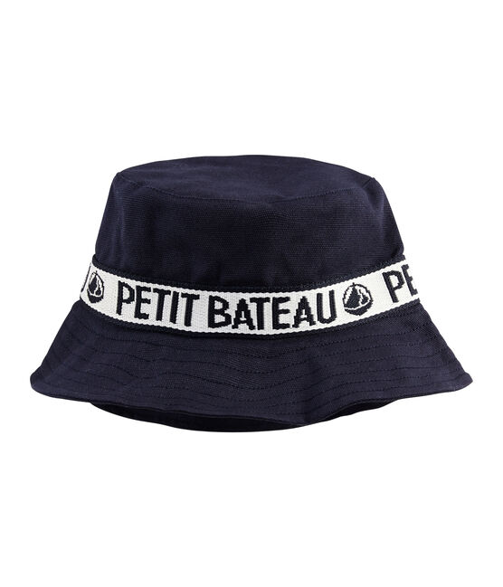 Cappello da pescatore in twill blu SMOKING