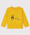 T-shirt bebè maschio giallo BOUDOR