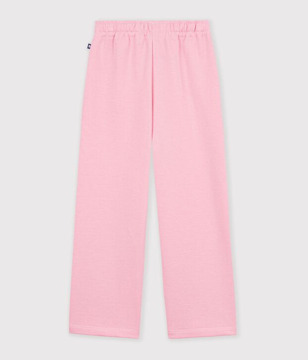Joggers in cotone tinta unita bambina CHARMI