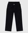 Pantaloni in velluto tinta unita bambina blu SMOKING