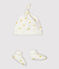 Confezione da 2 body bebè in cotone biologico bianco MARSHMALLOW/ ORGE