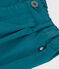 Pantaloni in morbido cotone tinta unita neonato verde DRAGONFLY