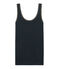 Canottiera donna a costina 2x2 blu SMOKING