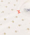 Camicia da notte bambina in cotone con palme bianco MARSHMALLOW/bianco MULTICO