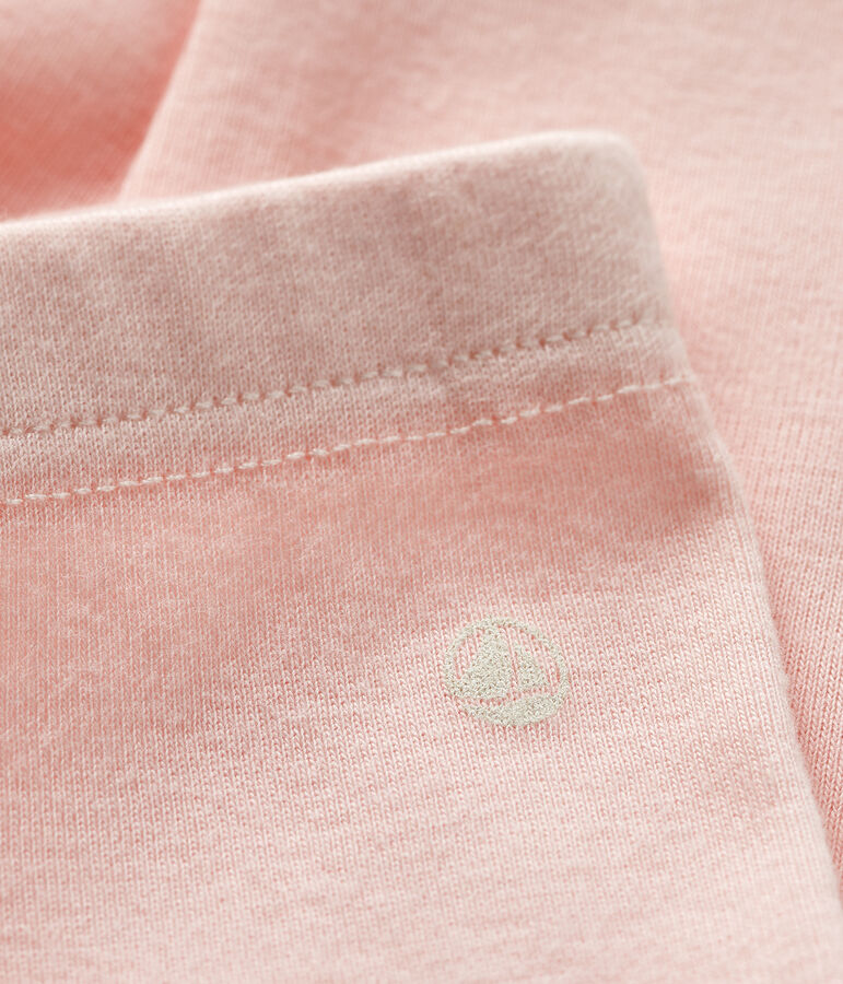 Leggins per beb&egrave; in cotone rosa