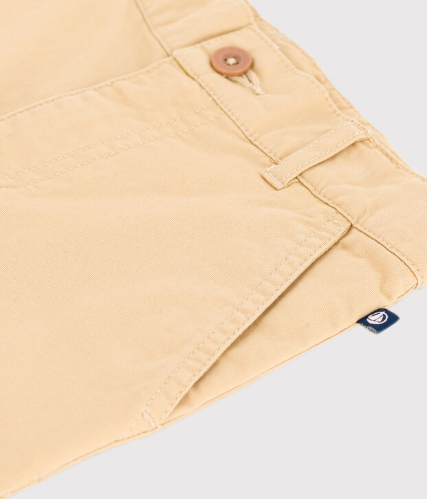 Pantaloni chino bambino beige