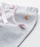 Pantalone bebè femmina in maglia grigio POUSSIERE CHINE