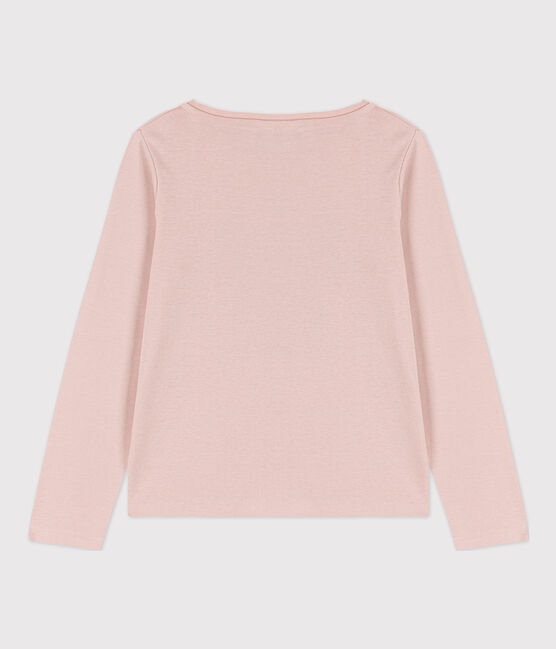 T-shirt a maniche lunghe in cotone bambino unisex  rosa SALINE
